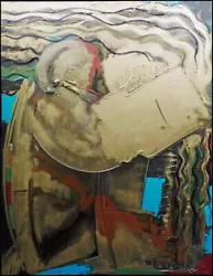 Buy Orlando Agudelo-Botero  Untitled  Acrylic On Canvas HAND SIGNED COA MAKE OFFER • 33,942.46£