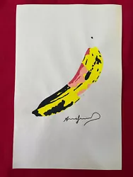 Buy Andy Warhol (Handmade) Drawing - Painting Inks On Old Paper Signed & Stamped • 91.32£