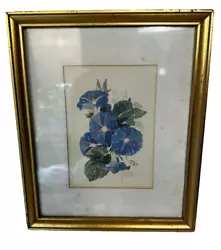Buy Flowers Painting, W25 X L28cm, Marks On Frame,  I9 O505 • 5.95£