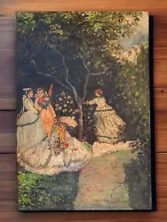Buy Claude Monet Artist Oil Painting Canvas Signed Stamped Hand Handmade Vintage • 117.30£