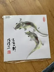 Buy Chinese Calligraphy Paintings Of Koi Fish Original • 40£