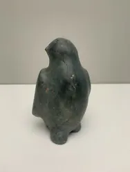 Buy Vintage Rick Seeganna Inuit Stone Penguin Bird Carving • 549.64£
