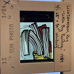 Buy Roy Lichtenstein “Little Big Painting ”35mm Pop Art Modern Art Slide • 16.02£