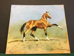 Buy Original Acrylic On Board Prancing Horse • 15£