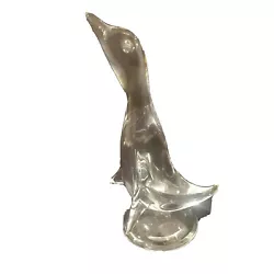 Buy 11  Tall  Art Glass Penguin Hand Blown Artist Signed  Flawless Sculpture Italian • 191.19£
