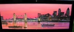 Buy RARE DAVID ALDUS ORIGINAL  London  Thames River Tower Bridge City OIL PAINTING • 3,850£