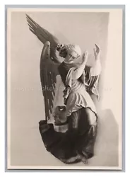 Buy Hirschegg In Winter 1956 - Church Wooden Sculpture Angels - Old Photo 1950s • 5.04£