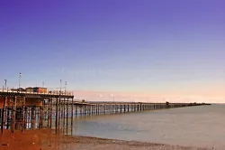 Buy Southend On Sea Pier And Beach Essex England Photograph Picture Poster Art Print • 2.99£