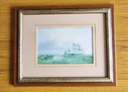Buy Framed Print Sea Scene Picture Boats & Ships Size: 27 X 22 Cms • 10£
