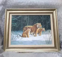 Buy Special Limited Edition Print Tigers   Winter Retreat  Signed Stephen Gayford • 34.99£
