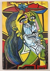 Buy Pablo Picasso (Handmade) Oil On Canvas Signed & Stamped Painting, Vtg Art • 433.12£