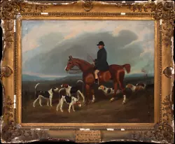 Buy 19th Century Huntsman & Hounds The Brighton Hunt - Charles Spalding (1810-1871) • 4,875£