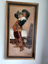 Buy Extra Large Antique Oil Painting On Canvas  By  F.W.Nash (1927) • 225£