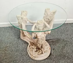 Buy The Three Graces Sculpture Glass Console Table 20  • 99.99£