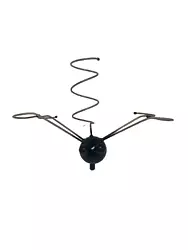 Buy Solid Metal Spider Influenced Black And Yellow Sculpture -I24 B7 • 5.95£