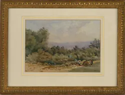 Buy Attrib. David Cox Jnr. ARWS (1809-1885) - Watercolour, The Edge Of The Woods • 117£