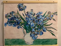 Buy Van Gogh' S Irises  Blue I  COMPLETED Paint By Number Acrylic, 16  X 20  PBN • 14.25£