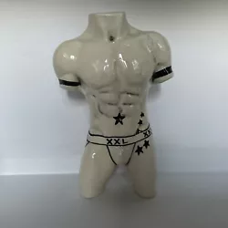 Buy Male Erotic Figurine.Ceramic Figure With Star Tattoos And XXL Jocks.Gay Interest • 45£