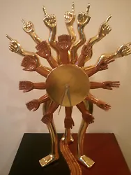 Buy Mexican Pedro Friedeberg Espectacular Three Legged Clock Sculpture • 10,237.43£