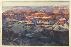 Buy Hiroshi Yoshida - Grand Canyon Rainbow (1925) Photo Poster Painting Art Print • 5.95£