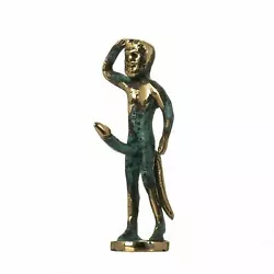 Buy Satyr Pan Faun Hand Made Solid Bronze Erotic Sculpture Figurine Penis Statue 3.7 • 39.52£