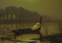 Buy Lady Of Shalott John Atkinson Grimshaw Painting Wall Art Print Picture A3 A4 • 3.99£