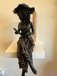 Buy Susan Long Bronze Effect Sculpture Of Girl • 50£