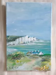 Buy Original Acrylic Painting By Jessica J Peck - Seascape  • 10£