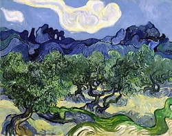 Buy The Olive Trees Painting By Vincent Van Gogh • 49.60£