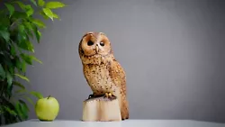 Buy Tawny Owl Gift Owls Wooden Owl Wood Carving Wood Owl Wood Sculpture Owl • 462.06£