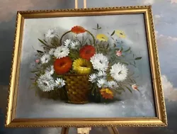 Buy Oil Painting Framed Flowers • 29£