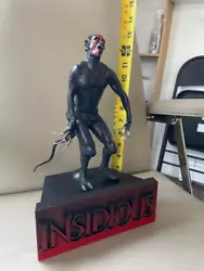 Buy 13” INSIDIOUS ‘Red-Faced Demon’ Horror Movie Art Sculpture Replica Memorabilia • 70.28£