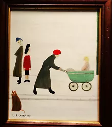 Buy Original Painting After L.s. Lowry  The Morning Walk  Framed • 18£