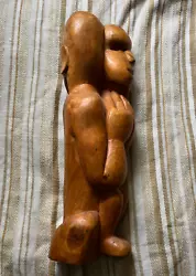 Buy Hand Carved Wooden Sculpture By Norfolk Artist 55cm Tall Art Collectable • 190£