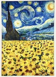 Buy Vincent Van Gogh (Handmade) Oil On Canvas Signed & Stamped Painting • 694.64£
