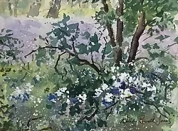 Buy Original Hand Painted Watercolour 'Spring Woods' • 12.50£