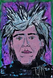 Buy ANDY WARHOL 2020 Original Popstract Painting By Contemporary NYC Artist FdlM • 1,105.10£