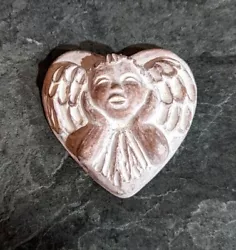 Buy Heart Isabel Bloom 1996 Love Cherub Pink Heart Valentine Cement Retired Chip • 6.66£