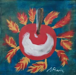Buy Oil Painting On Canvas Abstract Signed Canvas Seraphine LOUIS Handmade Art • 30£