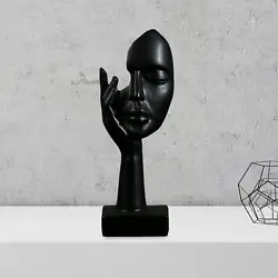 Buy Women Face Art Statue Abstract Figure Handicraft For Studio • 14.20£