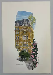 Buy Watercolour Painting London Salisbury House 1990 Annabel Wilson Signed Art • 14.99£