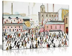 Buy L.S Lowry Collection Painting Canvas Print Wall Art Picture Home Decor • 24.99£