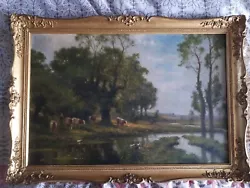 Buy Daniel Sherrin Antique Oil On Canvas Painting - Art - L Richards • 1,500£
