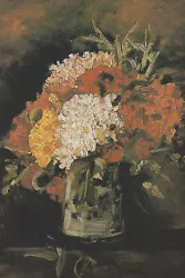Buy Vincent Van Gogh - Vase With Carnations (1886) - Painting Poster Print Art Gift • 5.95£