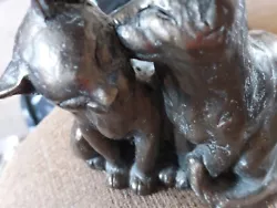 Buy FRITH SCULTURES Bronze Cats Yum-Yum And Friend Paul Jenkins  • 20£