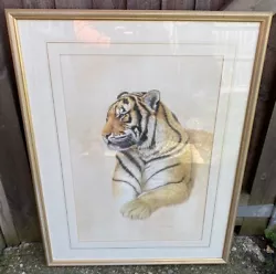 Buy Watercolour Painting Of A Bengal Tiger Signed By Wildlife Artist Mike Donnelly • 850£