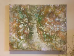Buy 'Birch Tree' Original Handmade Unique Stretched Canvas Acrylic Painting 40x50 • 175£
