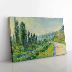 Buy Lane In The Country By Claude Monet Canvas Wall Art Print Framed Picture Decor • 24.95£