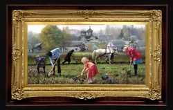 Buy Handmade ORIGINAL Artwork Painting Arseni ~ Ballad 20,5  X 10,4  NO FRAME UK • 4,950£