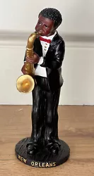 Buy New Orleans Saxaphone Jazz Player Statue  • 15.99£